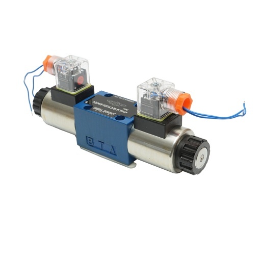 Electrovalva directionala AC220V pentru 6 cai control debit instalatii hidraulice HDQX2206J 4WE6J61B CW220-50N9Z4 - Img 3
