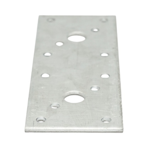 Element de imbinare plat 116x45mm, grosime 2.5mm, otel zincat - Img 3
