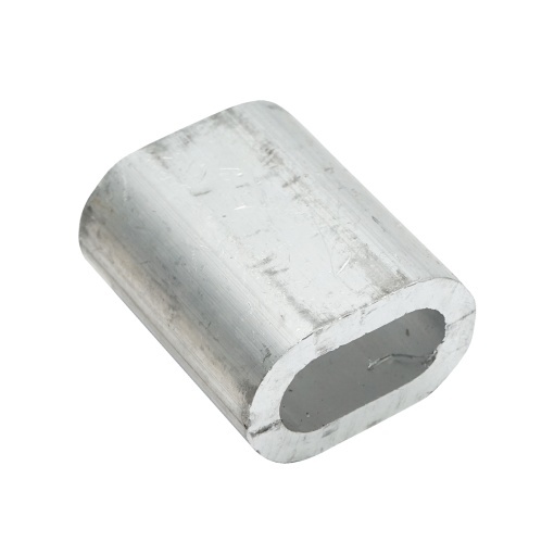 Ferula/bucsa de presare din aluminiu pentru cablu troliu 13 mm - Img 3