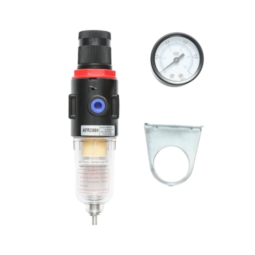 Filtru aer cu regulator presiune max. 1 MPa, racord 1/4 - Img 2