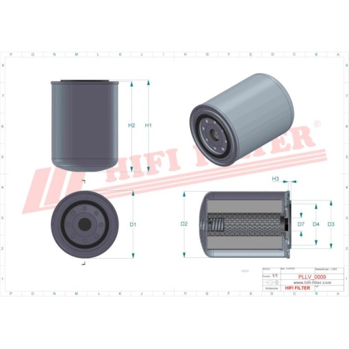 Filtru ulei SO 014 HIFI FILTER - Img 2
