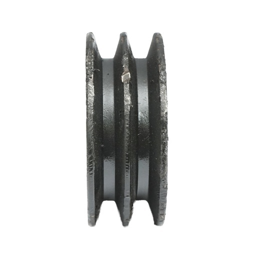 Fulie 2 caneluri 87x34mm pentru ax cu pana 24mm - Img 2