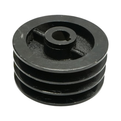 Fulie mica 3 caneluri cositoare rotativa 1.35/65 model Polonia 25x135mm - Img 2