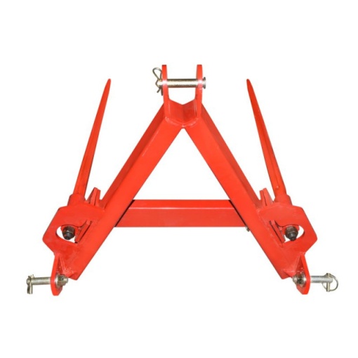 Furca spate pentru incarcat baloti 33kg cu 2 tepuse 800mm - Img 2