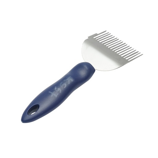 Furculita apicola pentru descapacit din inox cu maner plastic 190mm - Img 2