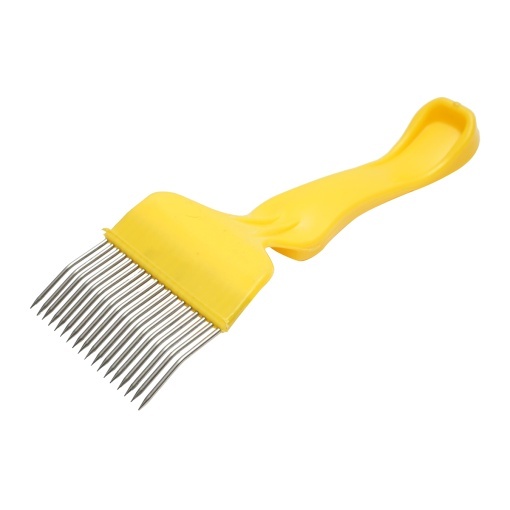 Furculita descapacit din inox cu maner din plastic 215mm - Img 2