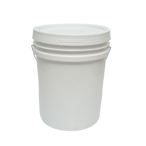 Galeata rotunda din plastic 20L cu capac pentru miere de albine - Img 2