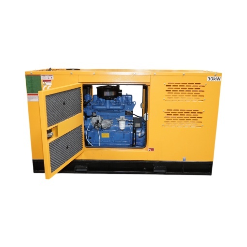 Generator electric trifazat insonorizat 27.5KVA, 230/400V, motor diesel Ricardo 30kW ZH4100D cu ATS integrat Breckner Germany - Img 4