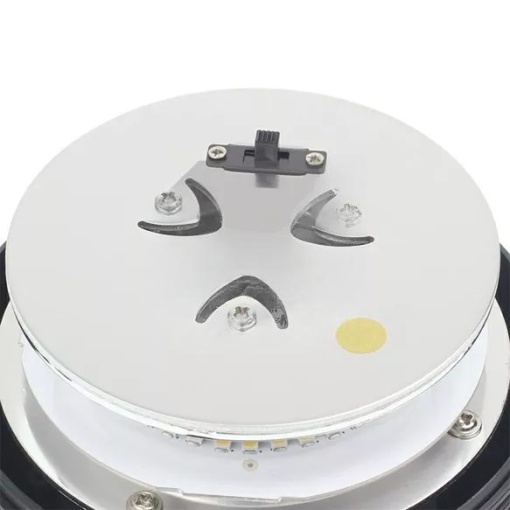 Girofar LED cu efect de rotatie sau stroboscopic si suport magnetic - Img 2