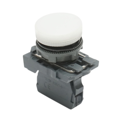 Indicator semnalizare LED alb 24V, 18mA, TB5 Breckner Germany - Img 4