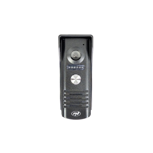 Interfon video PNI DF930 cu 1 monitor, ecran LCD 7 inch, 800x480, iesire yala electromagnetica, negru - Img 4