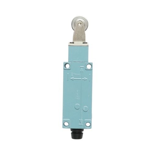 Intrerupator de limita cu brat reglabil si rola orizontala NO+NC 250V AC 5A/115V DC 0.4A Breckner Germany - Img 4