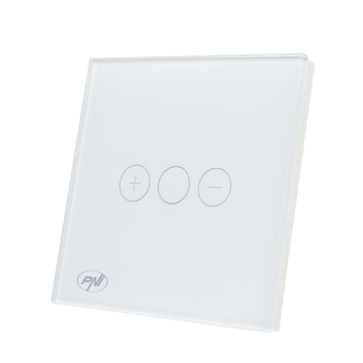 Intrerupator simplu cu touch si dimmer PNI SafeHome DIM101, 1X700W, Live Wire, fara nul, sticla dimabil - Img 6