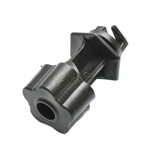 Izolator prindere cu filet, negru pentru stalp metalic gard electric Breckner Germany - Img 4