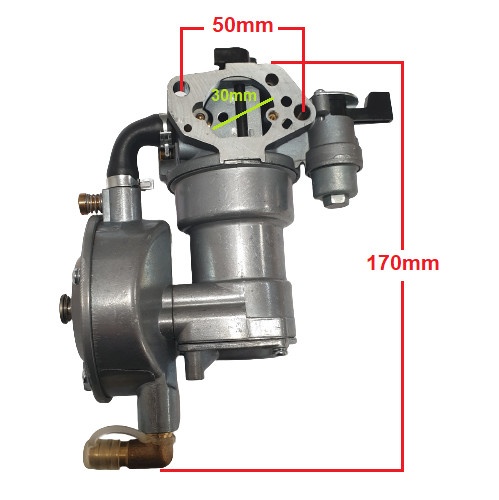 Kit conversie GPL generator Honda GX 390, 188F (13HP) model 2 - Img 3