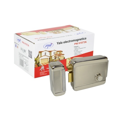 Kit Interfon video cu IP PNI House 900 si Yala electromagnetica PNI H1073A din otel - Img 3