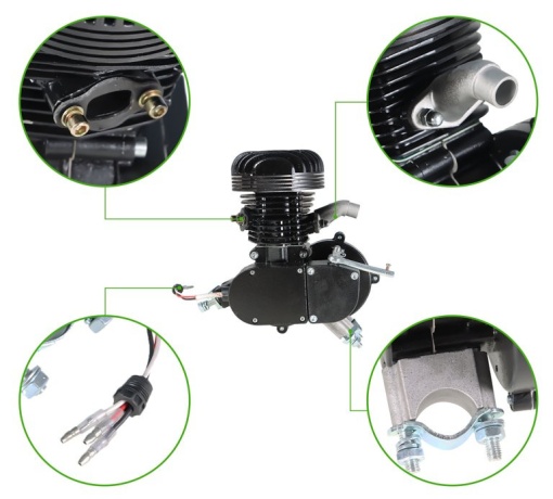 Kit motor bicicleta 100cc 2 TIMPI - Img 2