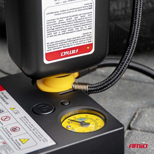 Kit reparatie anvelopa cu compresor 12V Amio - Img 4