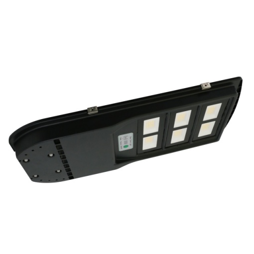 Lampa de iluminat stradal PNI SL220 200W, cu panou solar incorporat 15W, 6500K, 1700lm, 3 x acumulator 15Ah incorporat, senzor de miscare cu microunde - Img 2