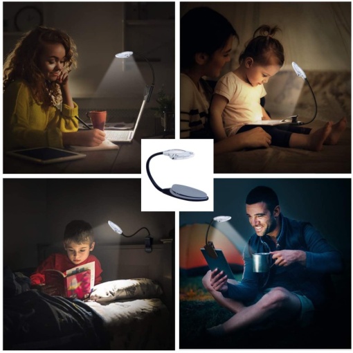 Lampa flexibila cu baterii si prindere - Img 4