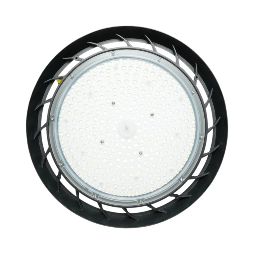 Lampa industriala LED UFO High-Bay 200W, 100-265V, 6500K, 40000lm pentru hale, depozite 375x50mm IP65 Breckner Germany - Img 4