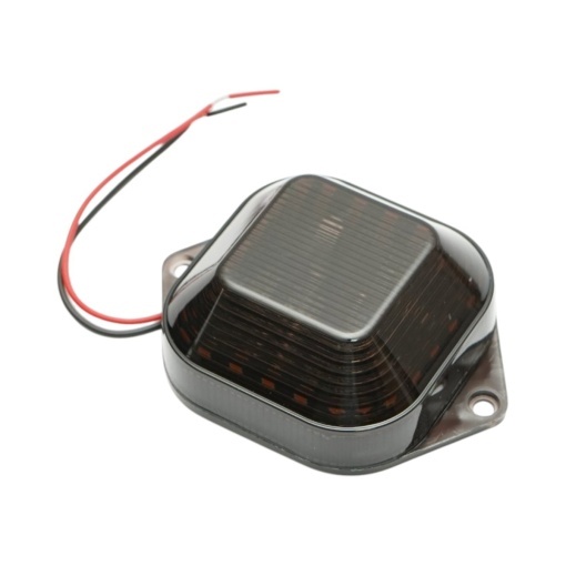 Lampa laterala LED patrata 24 SMD, 12-24V, galben, 60x60mm Breckner Germany - Img 5