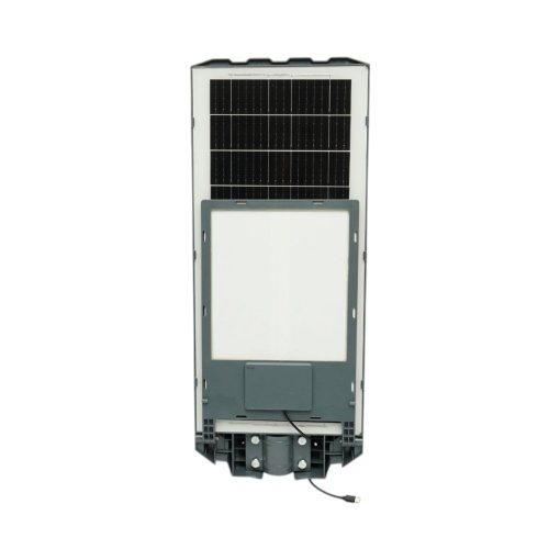 Lampa solara LED iluminat stradal 800W cu camera supraveghere duala 6MP Wi-Fi, panou solar 40W, baterie LiFePO4 30000mAh, PTZ 360, night vision, detectie PIR Ai, aplicatie V380 Pro - Img 4