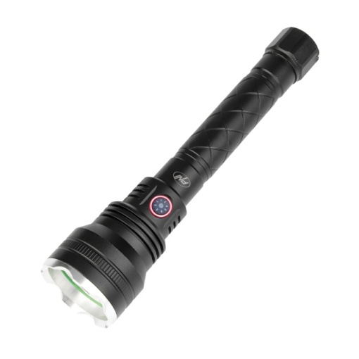 Lanterna PNI Adventure F14 din aluminiu, cu LED 10W, 700 lumeni, pana la 250 m, IP44, USB Tip C, acumulatori 3000mAh