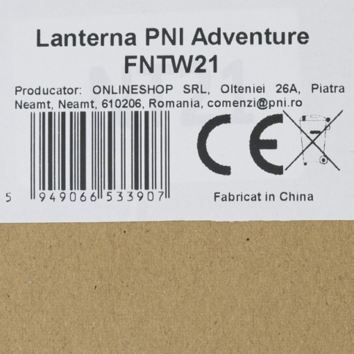Lanterna PNI Adventure FNTW21 cu LED, 1200lm, aluminiu, acumulator 3000 mAh, incarcare magnetica, IP67 - Img 8