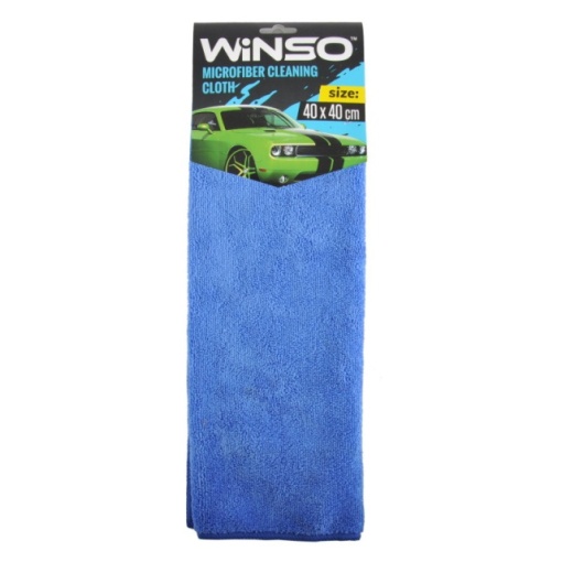 Laveta microfibre albastra 40x40