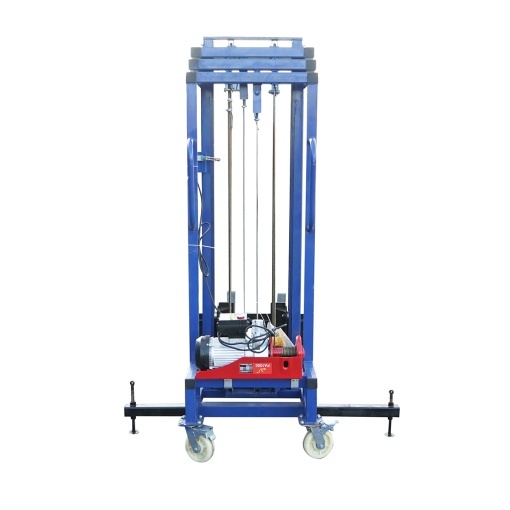 Lift electric materiale constructii 300kg, inaltime maxima 5m cu telecomanda - Img 6