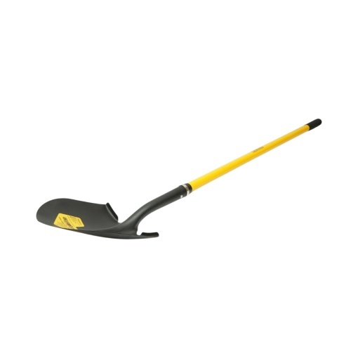Lopata otel cu varf ascutit tip cazma 220x290x1500mm, coada din fibra de sticla Crownman - Img 4