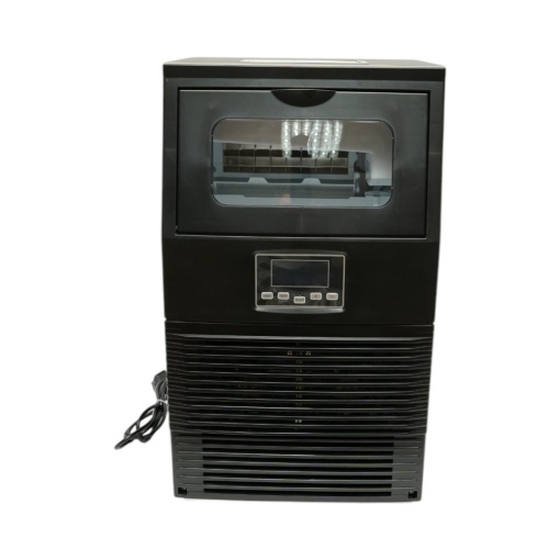 Masina de facut gheata profesionala 40 kg/24h, rezervor apa 3.5L, conexiune apa retea, cos colectare 4kg, autocuratare, afisaj LCD - Img 4