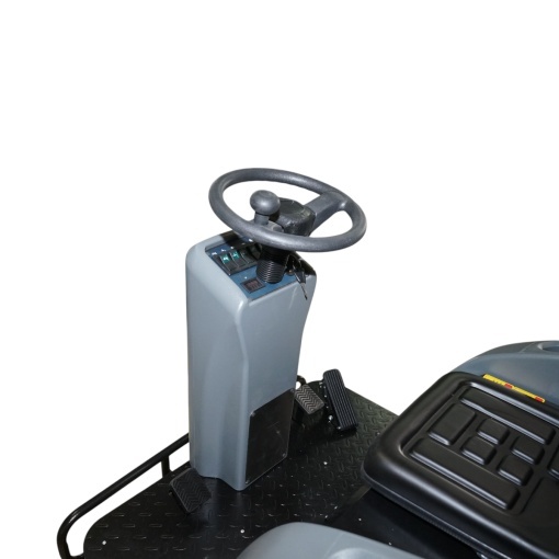 Masina de maturat stradala cu aspirare 48V/80Ah, 2.2kW, latime maturare 1380mm, cos colectare 120L, productivitate 8000 mp/h - Img 10