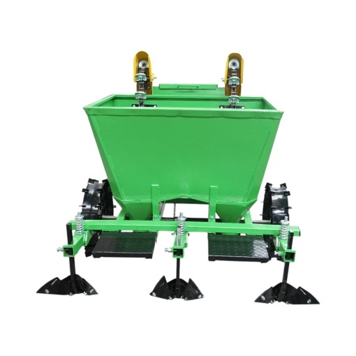 Masina de plantat cartofi pe 2 randuri cu fertilizare, buncar 180kg model Polonia - Img 4