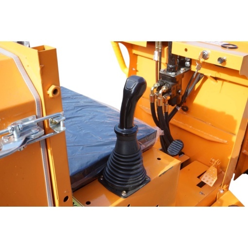 Mini incarcator frontal articulat 900kg 4x4, motor diesel 35CP, capacitate ridicare 500kg, latime cupa 1000mm THOR - Img 8