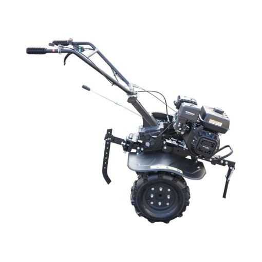 Motocultor 7CP cu freza 100cm, motor benzina 4 timpi 212cc OHV, viteze 2+1, transmisie pe curea, roti 4.00-8 Breckner Germany - Img 6