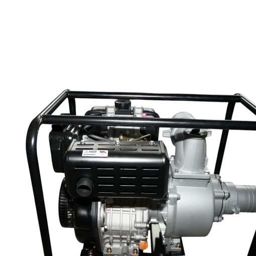 Motopompa diesel 10CP, 4 toli, debit 96m3/h, adancime absorbtie 16m, inaltime refulare 22m Breckner Germany - Img 9