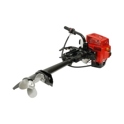 Motor barca pe benzina 1.65kW(2.2CP), 2 timpi, 63cc, turatie 6500rpm, racire cu aer, pornire manuala, elice 3 pale, capacitate rezervor 1.4L THOR - Img 5