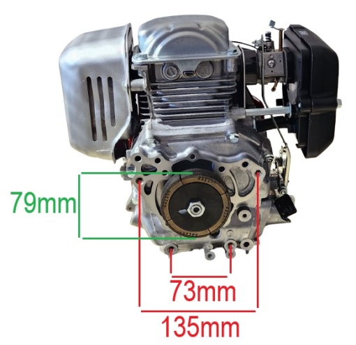 Motor compatibil cu mai compactor Honda GX100 - Img 3