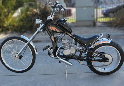 Motor de bicicleta simplu (fara accesorii) 80cc Gri - Img 3