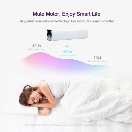 Motor inteligent pentru draperii, perdele PNI SafeHome PT923, WiFi, cu telecomanda inclusa, controlata cu aplicatia Tuya Smart - Img 6