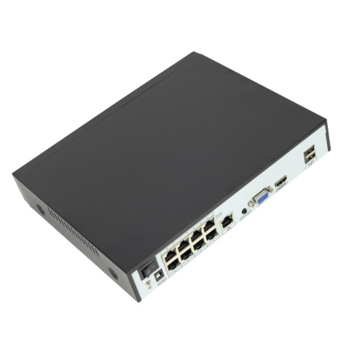 NVR POE PNI House IP716J 16 canale 4K 8MP, 8 canale POE si 8 canale IP cu switch PNI POE sau normal H.265 - Img 5