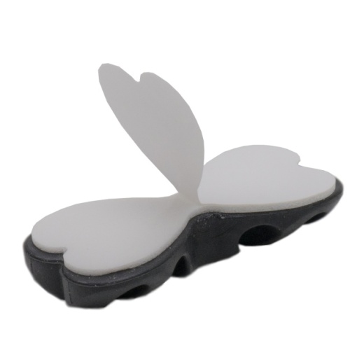 Organizator multifunctional cabluri PNI Tidy Clip 02, silicon flexibil, autoadeziv, pentru 8 cabluri 4x2 cu diametru de 6 mm, negru, set 2 bucati - Img 6
