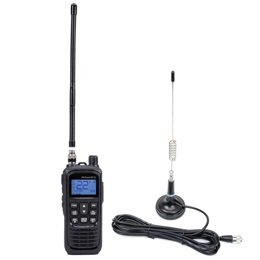 Pachet statie radio CB portabila PNI Escort HP 92 multi standard 4W, 12-24V AM-FM cu antena CB PNI ML29 cu magnet - Img 8