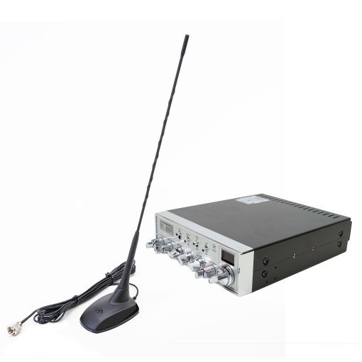Pachet statie radio CB SUPER STAR-3900 AM/FM/USB/CW/PA, 12V, ASQ cu antena CB PNI Extra 48 cu magnet - Img 9