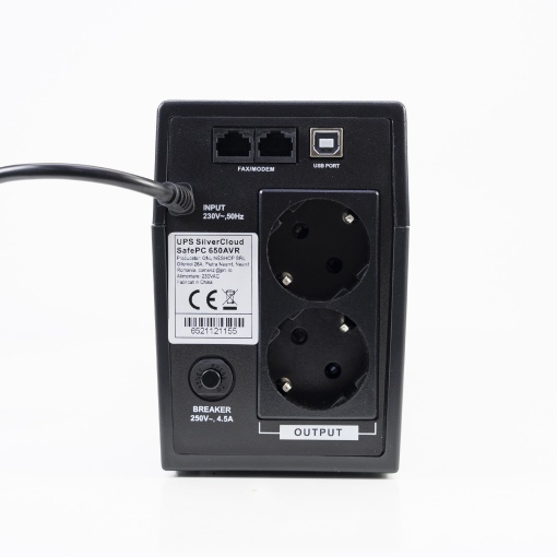 Pachet UPS SilverCloud SafePC 650AVR putere 360W si Sticky Pad Drapel inclus - Img 9