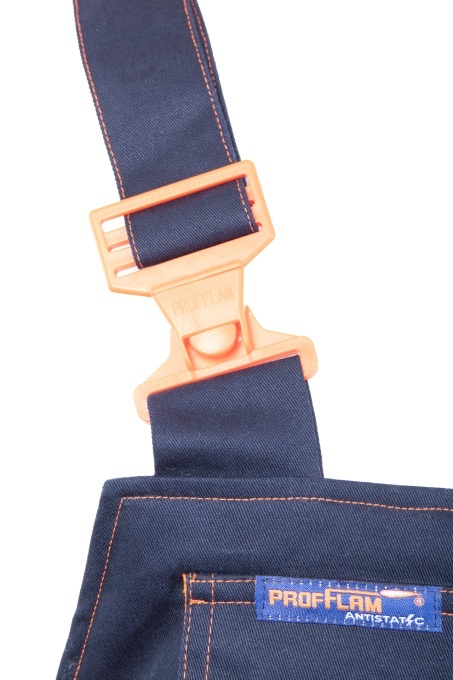 Pantaloni/protecție cu pieptar, talie reglabilă, mărime universală - Img 14