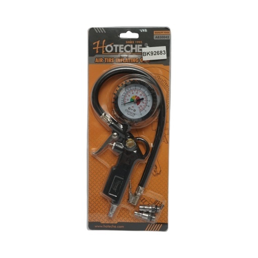 Pistol umflat roti cu furtun si manometru mecanic 0-12 bar - Img 2