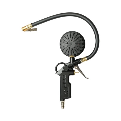 Pistol umflat roti cu furtun si manometru mecanic 0-16 bar Breckner Germany - Img 5